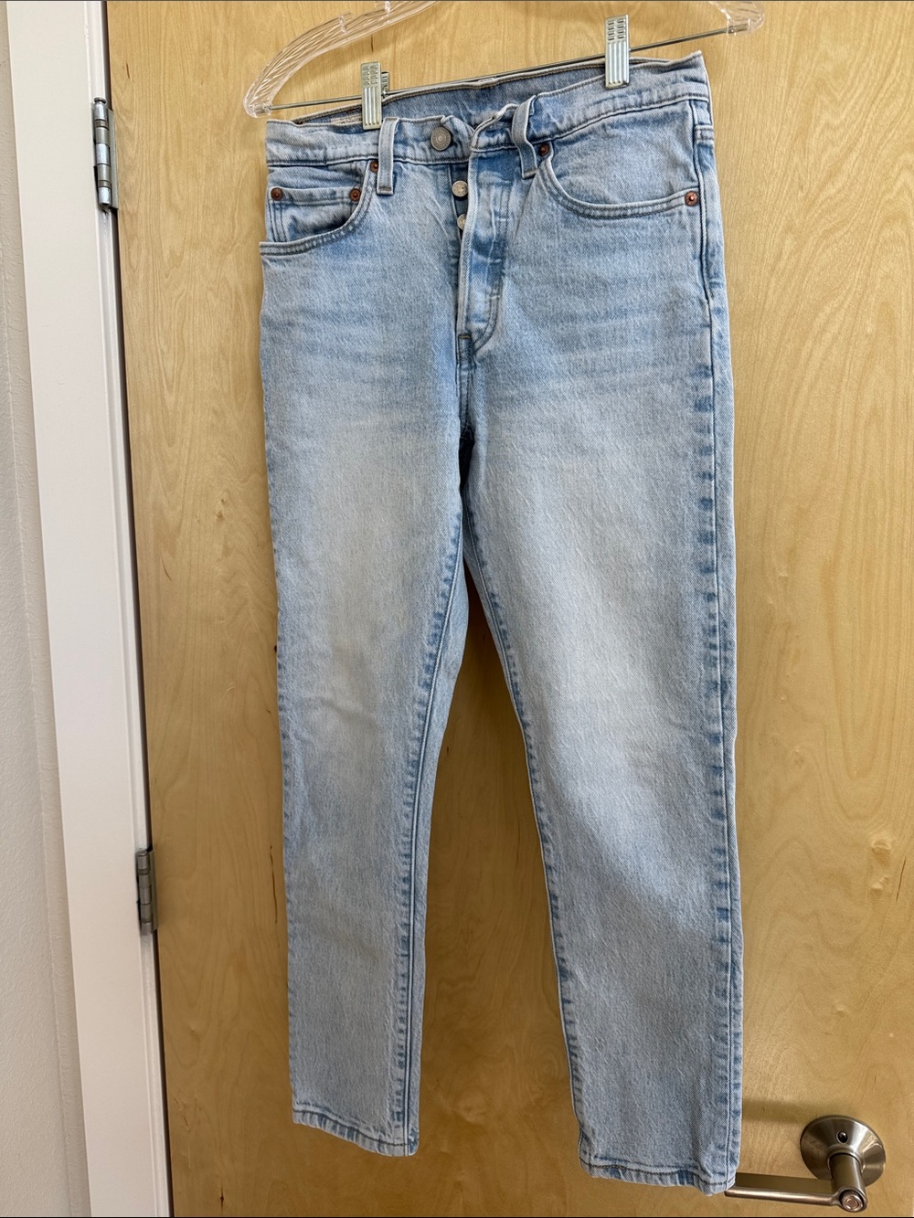 Levi’s Premium 501 Skinny, Light Wash Size 26 L28